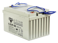 Тяговый гелевый аккумулятор RuTrike 6-EVF-60 (12V60A/H C3)