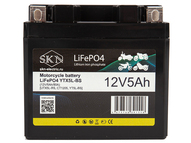 Аккумулятор для мототехники SKN LiFePO4 YTX5L-BS (12V/5Ah/80A) [UTX5L-BS, CT1205, YT5L-BS]
