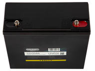 Литиевый тяговый аккумулятор Gelbert LiFePO4 (12V/20Ah/20A/240Wh) [6-DZF-20, 6-DZM-20]