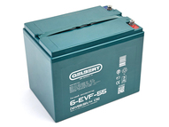 Свинцово-кислотный тяговый гелевый аккумулятор Gelbert 6-EVF-55 (12V58.5A/H C5)