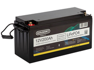 Литиевый тяговый аккумулятор Gelbert LiFePO4 (12V/200Ah/200А/2,400Wh) Bluetooth