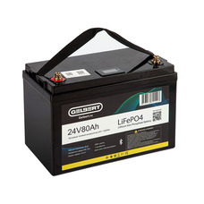Gelbert LiFePO4 (24V/80Ah/100A/1,920Wh) Bluetooth