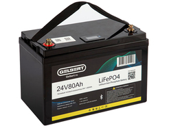 Gelbert LiFePO4 (24V/80Ah/100A/1,920Wh) Bluetooth