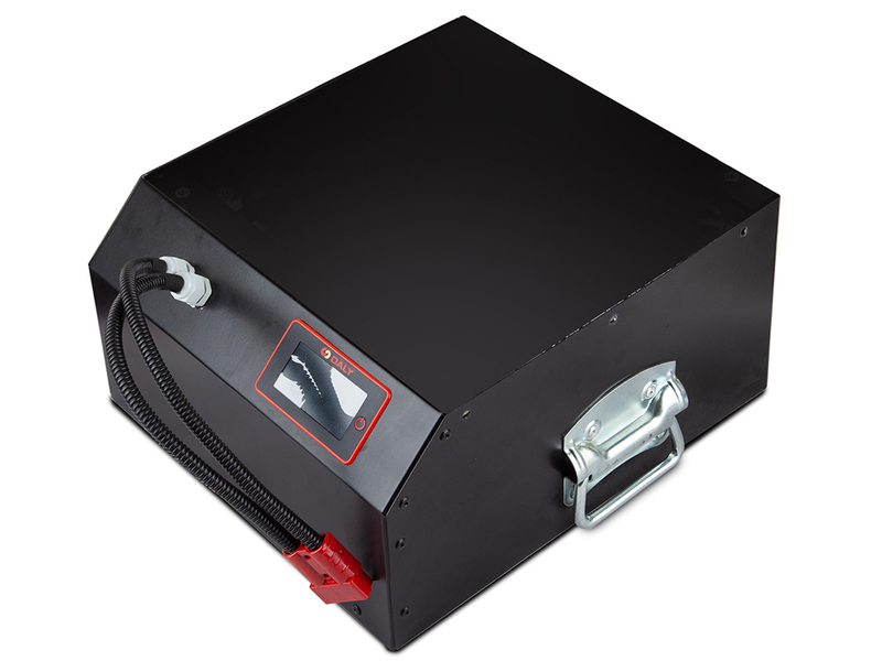 Тяговый аккумулятор Rutrike LiFePo4 60V50Ah(60A) c дисплеем, BMS смарт