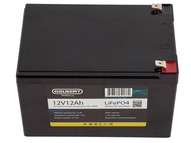 Литиевый тяговый аккумулятор Gelbert LiFePO4 (12V/12Ah/12A/144Wh) [6-DZF-12, 6-DZM-12]