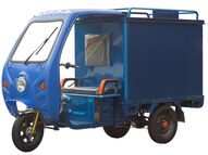 Грузовой электрический трицикл с кабиной Силач-500 (1000W 45Ah)