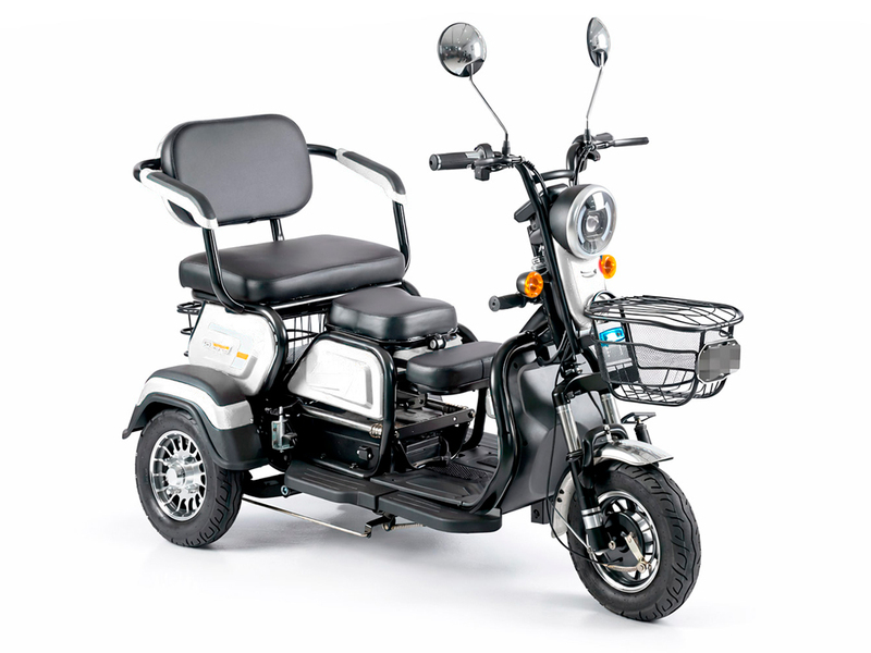 Электротрицикл Rutrike Бумеранг (белый)