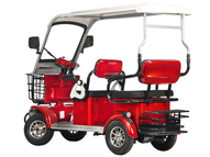 Электротрицикл Rutrike Хара 48V/60V 600Вт (красный)