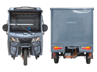 Электротрицикл Rutrike КАРГО Кабина Дуал NEXT 72V 2000W