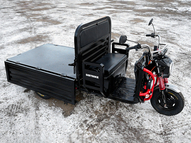 Электротрицикл WHITE SIBERIA SIBTRIKE PRO CARGO
