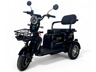Электротрицикл GreenCamel Фродо X7 PRO V2 (60V 800W R10) дифференциал (красный)