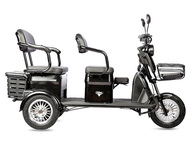 Электротрицикл Rutrike Караван (черный)