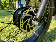 Электрический трицикл фэтбайк GreenCamel Трайк-F20 (500W 15Ah), Черный