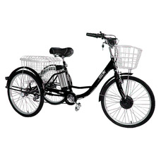 GreenCamel Трайк-24 V2 (R24 48V12Ah), Черный
